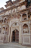 Orchha - the Jahangir Mahal Palace 